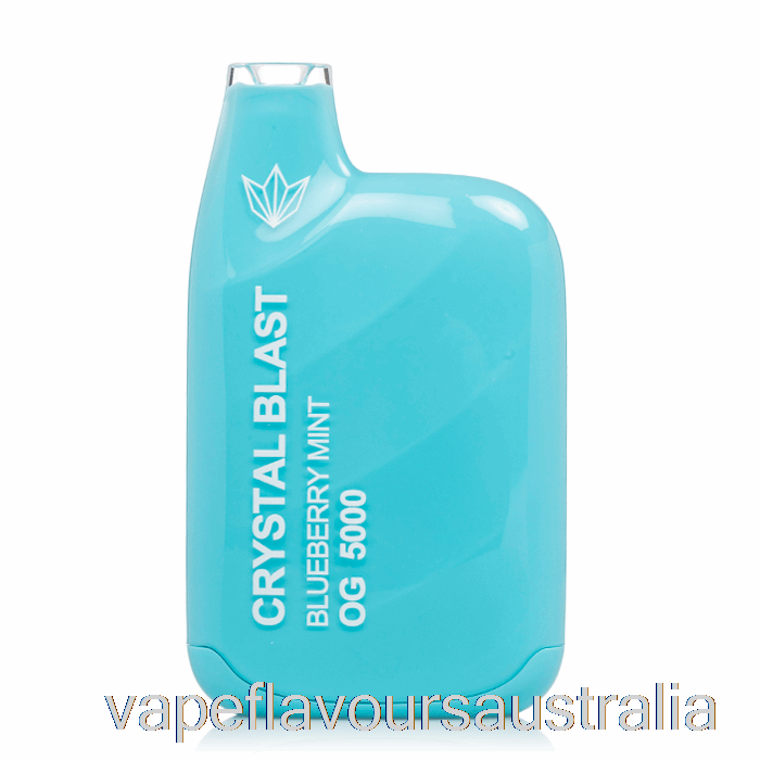 Vape Flavours Australia Crystal Blast OG5000 Disposable Blueberry Mint